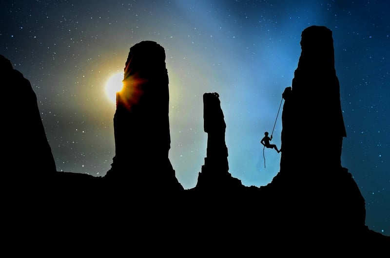Rock Climbing in the Wilderness